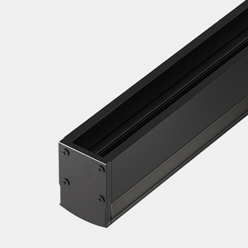 Modern Aluminum Wall Light Black Straight Shape LED Wall Sconce for Outdoors