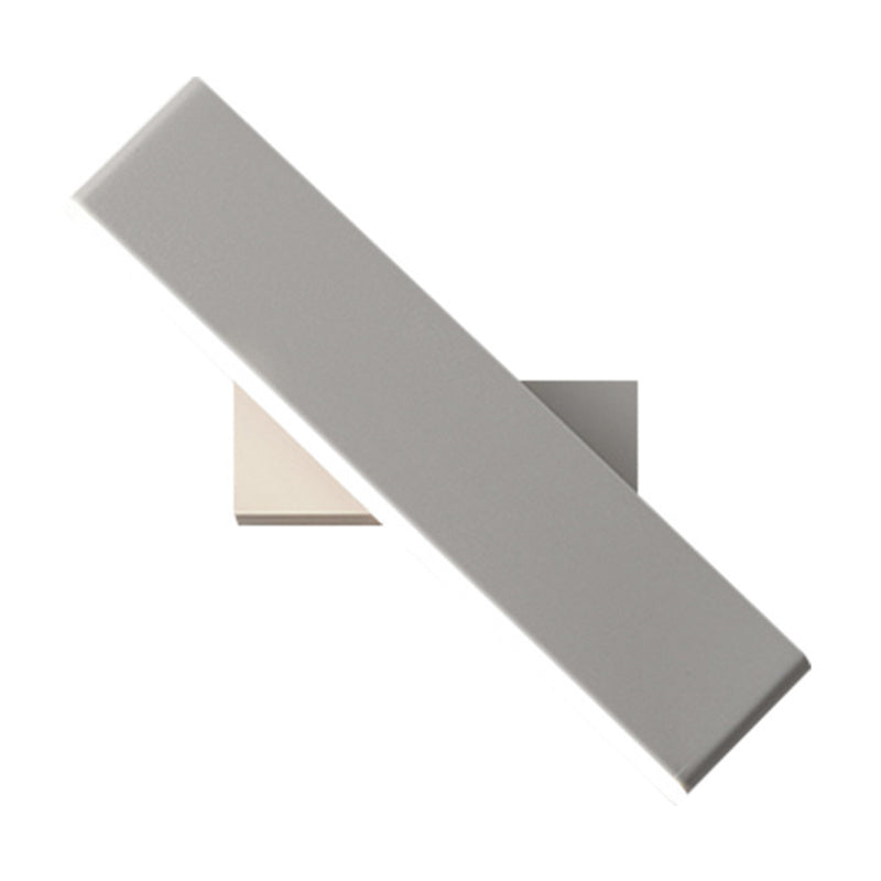 Modern Wall Mount Light 1-Light LED Rotatable Wall Light with Acrylic Shade for Bedside