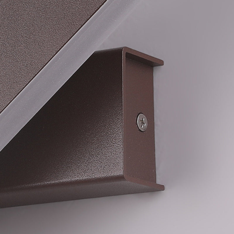 Modern Wall Mount Light 1-Light LED Rotatable Wall Light with Acrylic Shade for Bedside