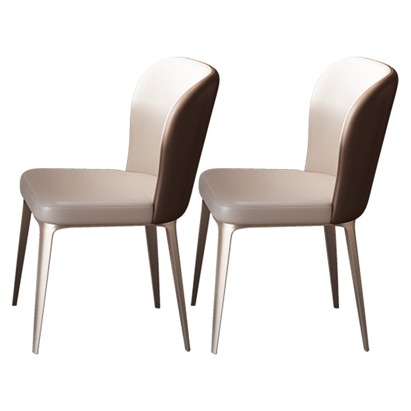 Modern Rectangle Dinette Set 1/2/5/7 Pieces White Sintered Stone Top Dining Table Set