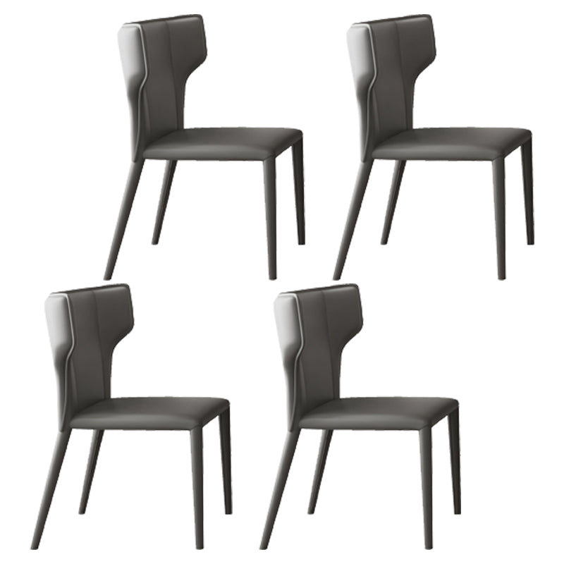 Modern Rectangle Dinette Set 1/4/5/7 Pieces Sintered Stone Top Dining Table Set
