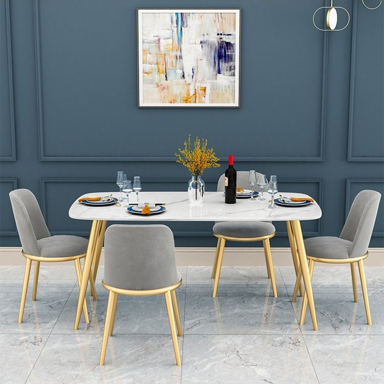 Traditional Luxury Rectangle Dining Table 4-foot Furniture for Dining Room