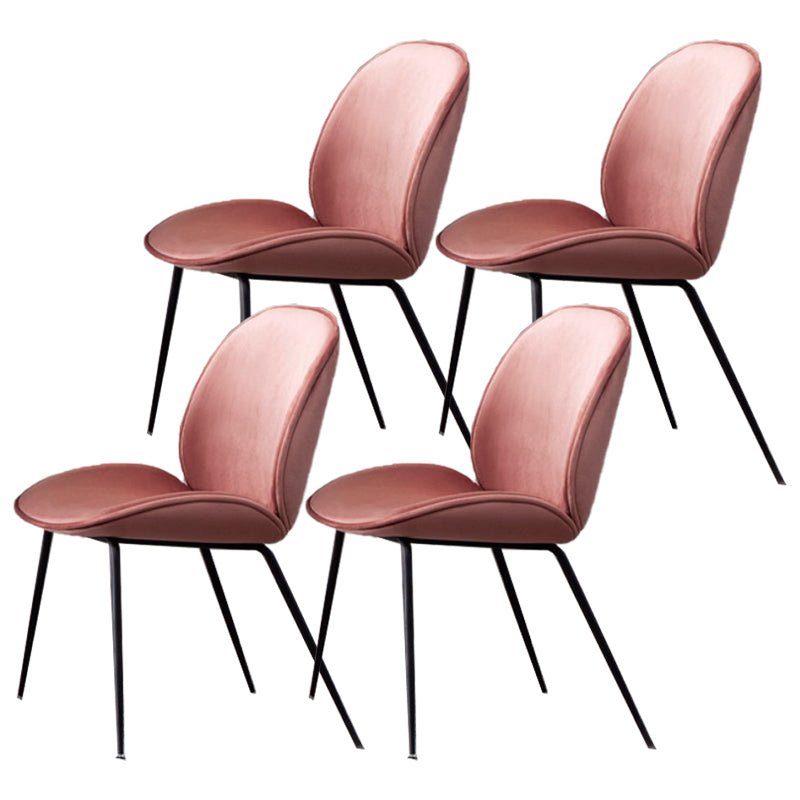 Dining Room Side Chairs Modern Solid Wood Armless Chair for Home