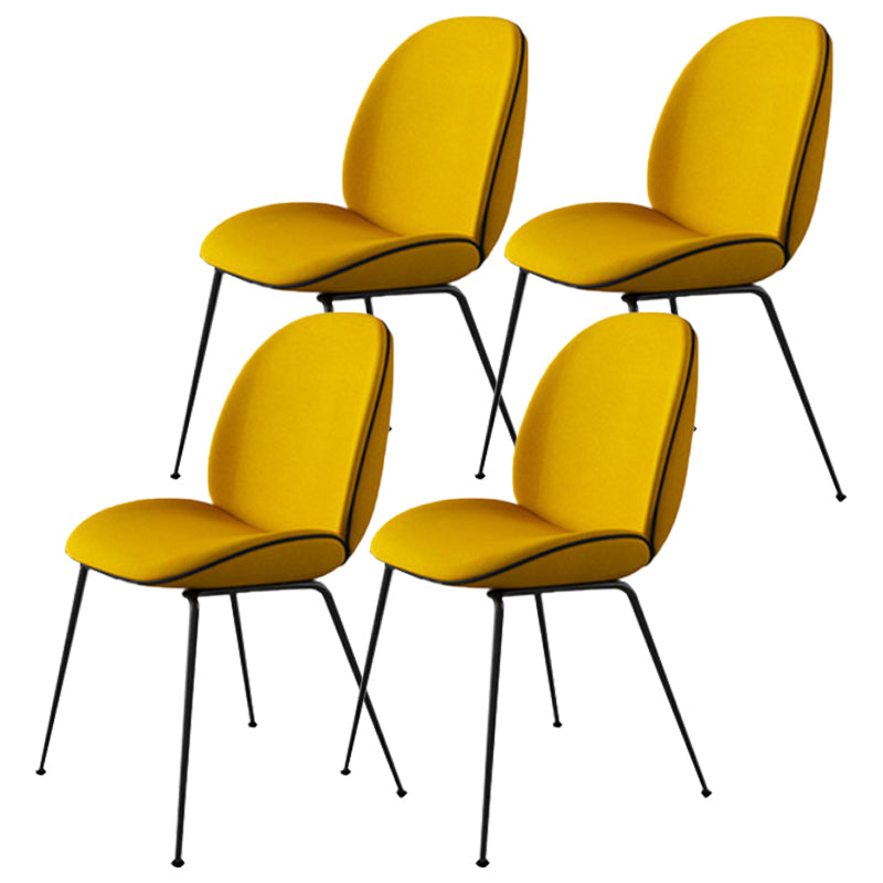 Dining Room Side Chairs Modern Solid Wood Armless Chair for Home