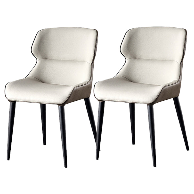 Modern Side Dining Chairs Faux Leather Dining Chairs for Dining Room