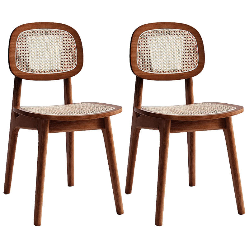 Modern Side Dining Chairs Ash Wood Dining Chairs for Dining Room