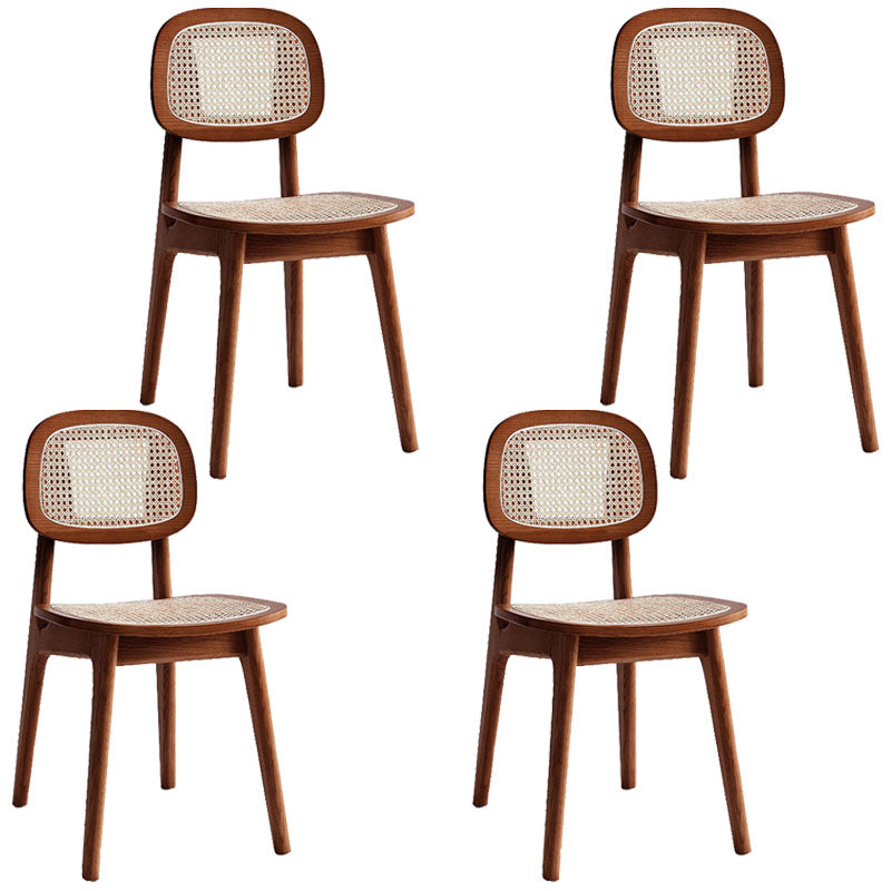 Modern Side Dining Chairs Ash Wood Dining Chairs for Dining Room