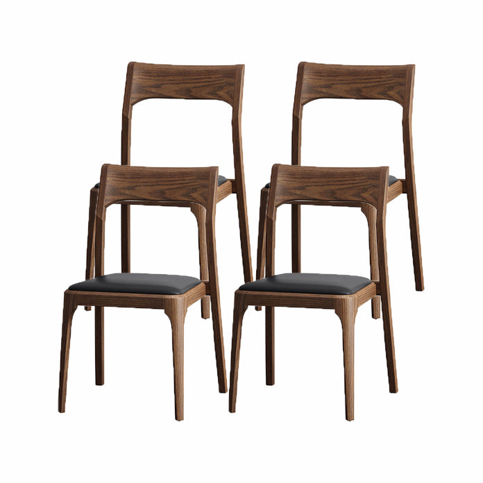 Contemporary Side Dining Chairs Solid Wood Dining Chairs for Dining Room