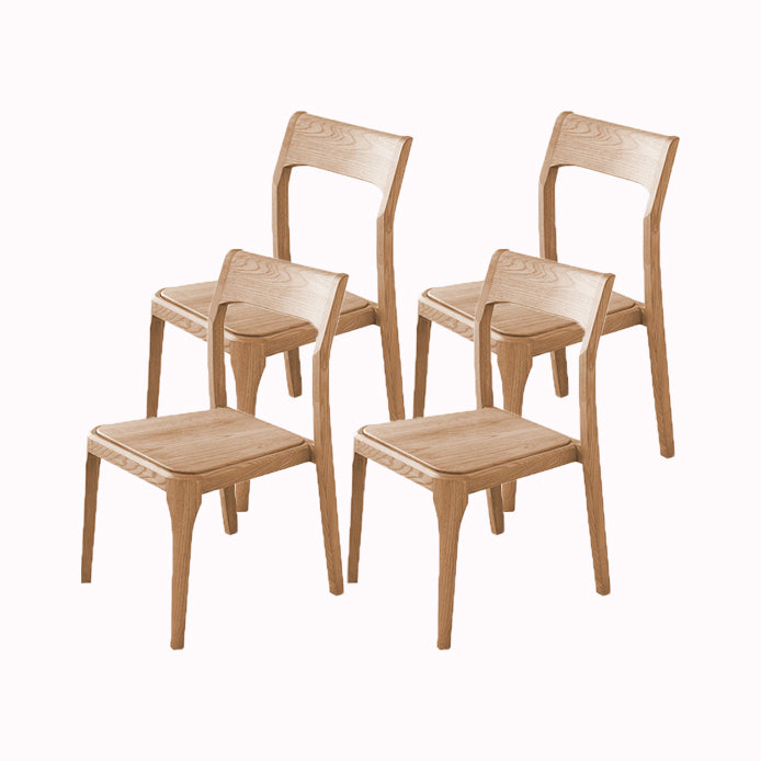 Contemporary Side Dining Chairs Solid Wood Dining Chairs for Dining Room