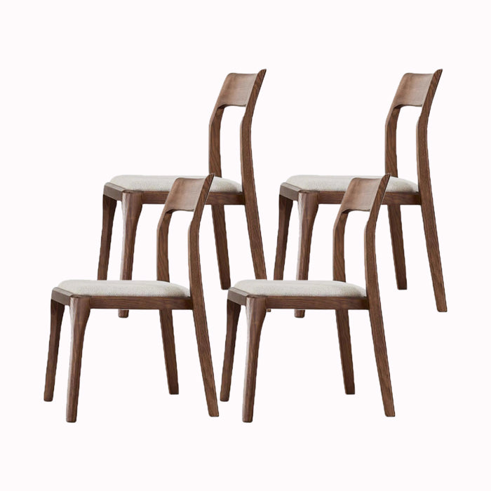 Contemporary Side Dining Chairs Solid Wood Dining Chairs for Dining Room