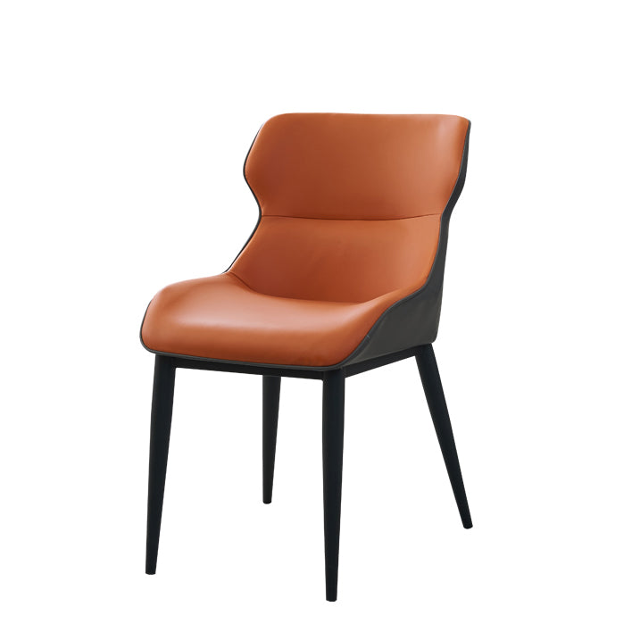 Dining Room Side Chairs Modern Faux Leather Kitchen Chair for Home