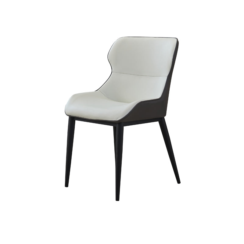 Dining Room Side Chairs Modern Faux Leather Kitchen Chair for Home