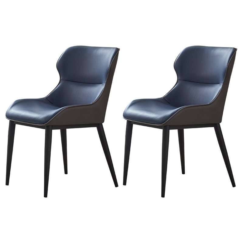 Dining Room Side Chairs Modern Faux Leather Kitchen Chair for Home