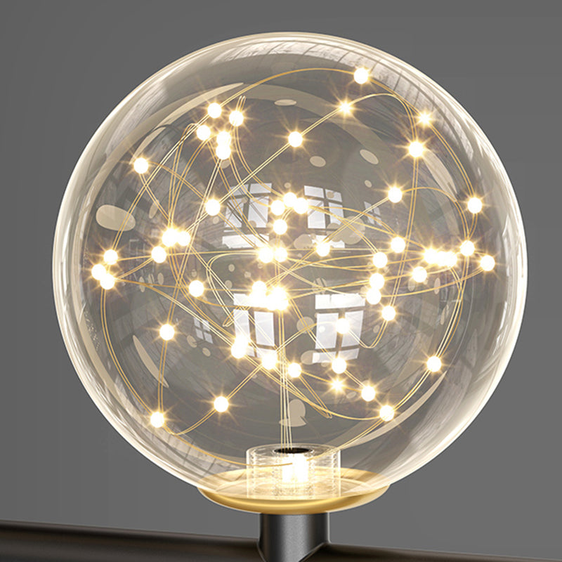 Contemporary Style Geometry Island Lighting Ideas Metal 7- Light Island Pendant Lights