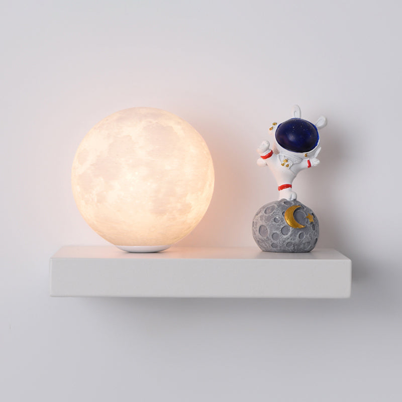 Bedroom Wall Mounted Lamp Metal Kids Style Wall Mounted Lighting