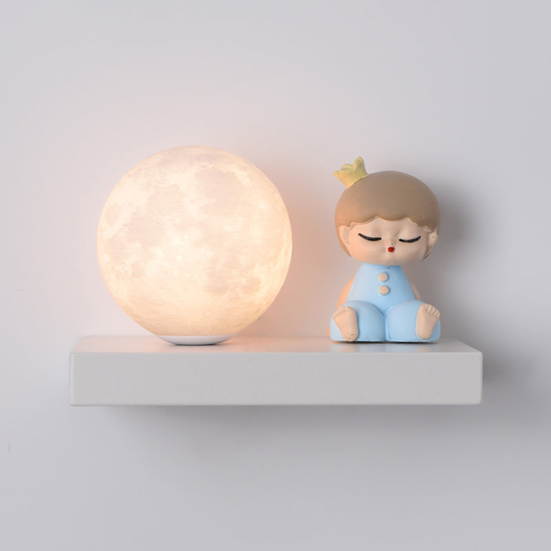 Bedroom Wall Mounted Lamp Metal Kids Style Wall Mounted Lighting