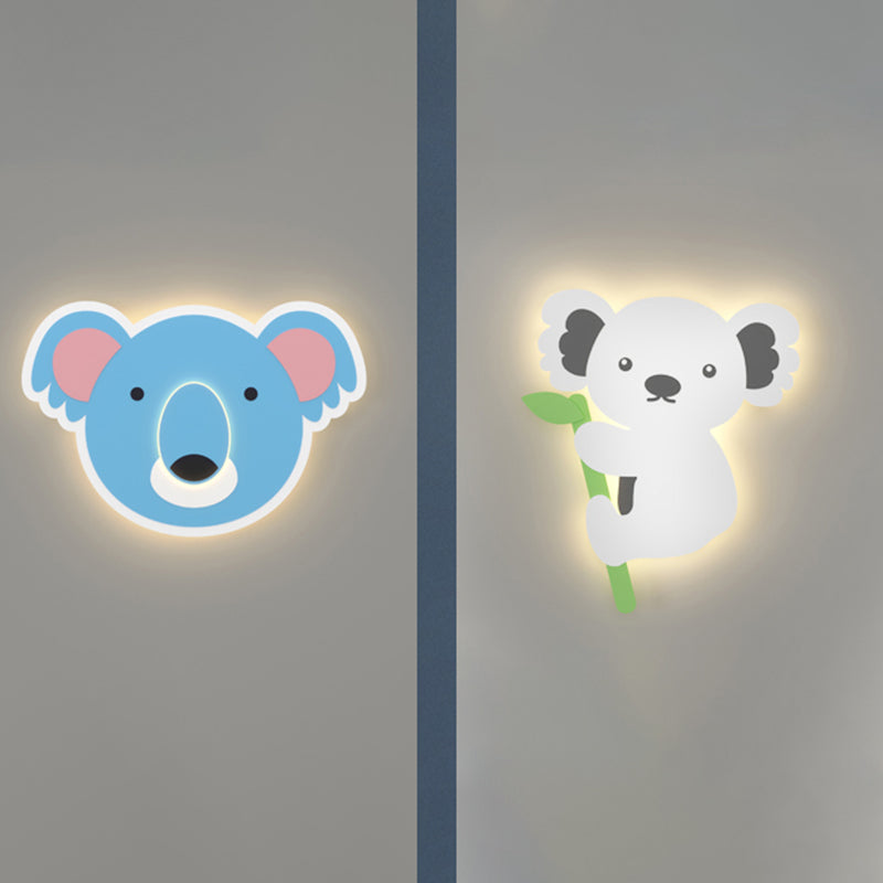 Cartoon Wall Light Fixture Modern Style Metal Wall Mount Lighting