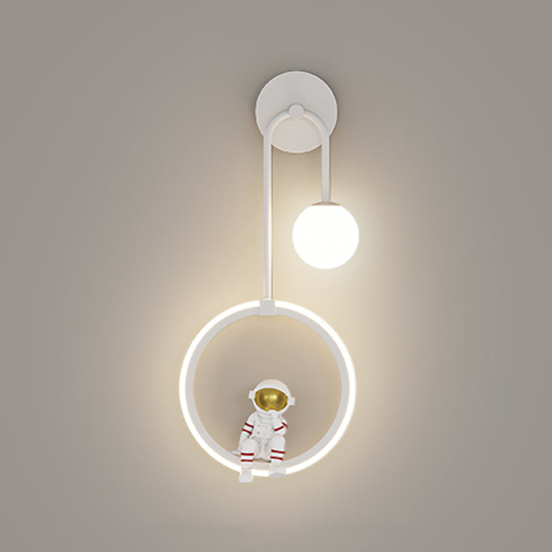 Metal Wall Mounted Lamp Modern LED Sconce Light Fixture for Kids Bedroom