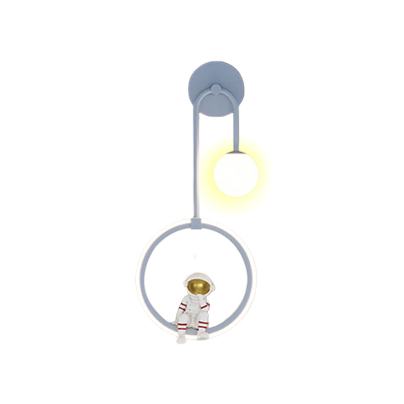 Metal Wall Mounted Lamp Modern LED Sconce Light Fixture for Kids Bedroom