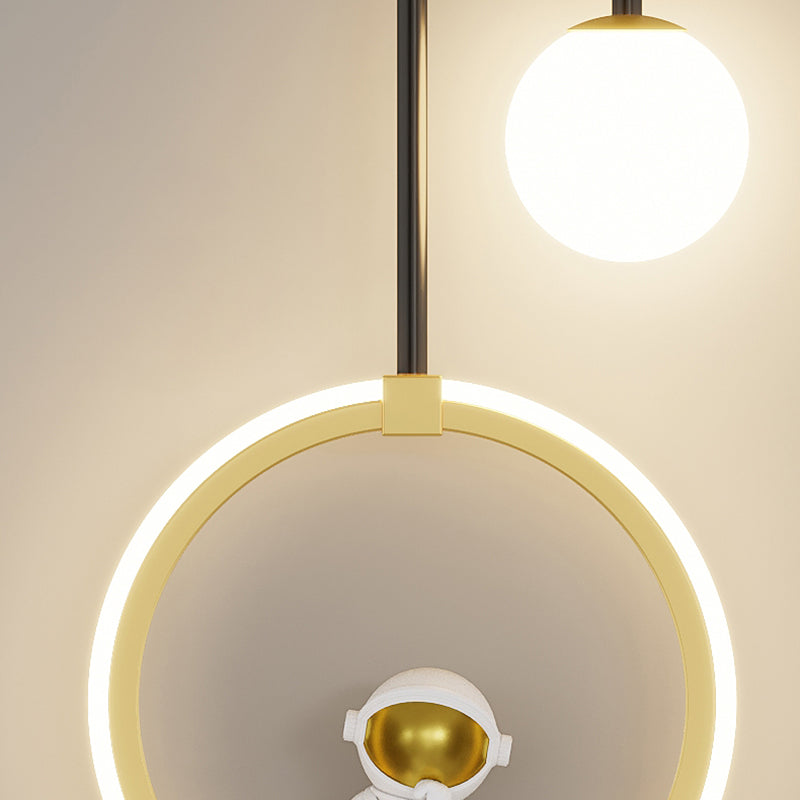 Metal Wall Mounted Lamp Modern LED Sconce Light Fixture for Kids Bedroom