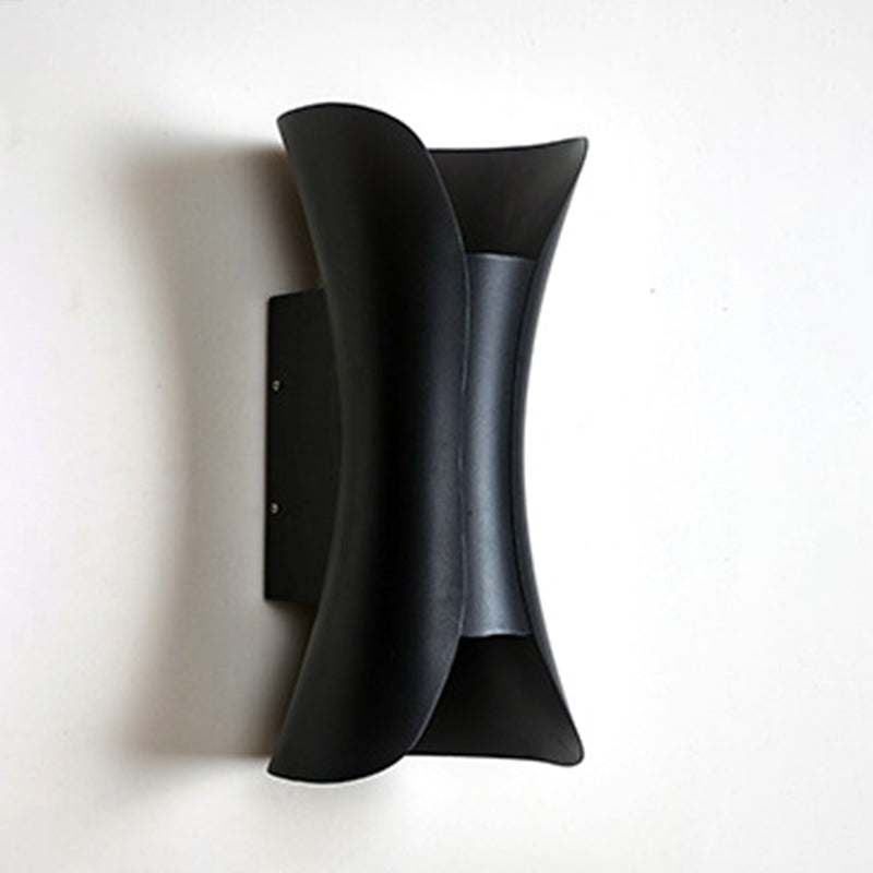 Outdoor LED Wall Mount Light Waterproof Wall Sconce Light with Aluminum Shade