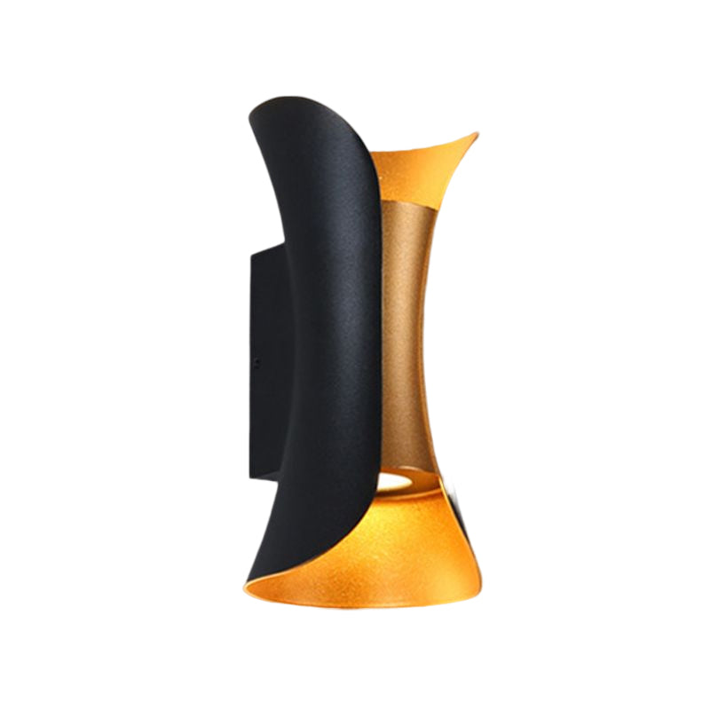 Outdoor LED Wall Mount Light Waterproof Wall Sconce Light with Aluminum Shade