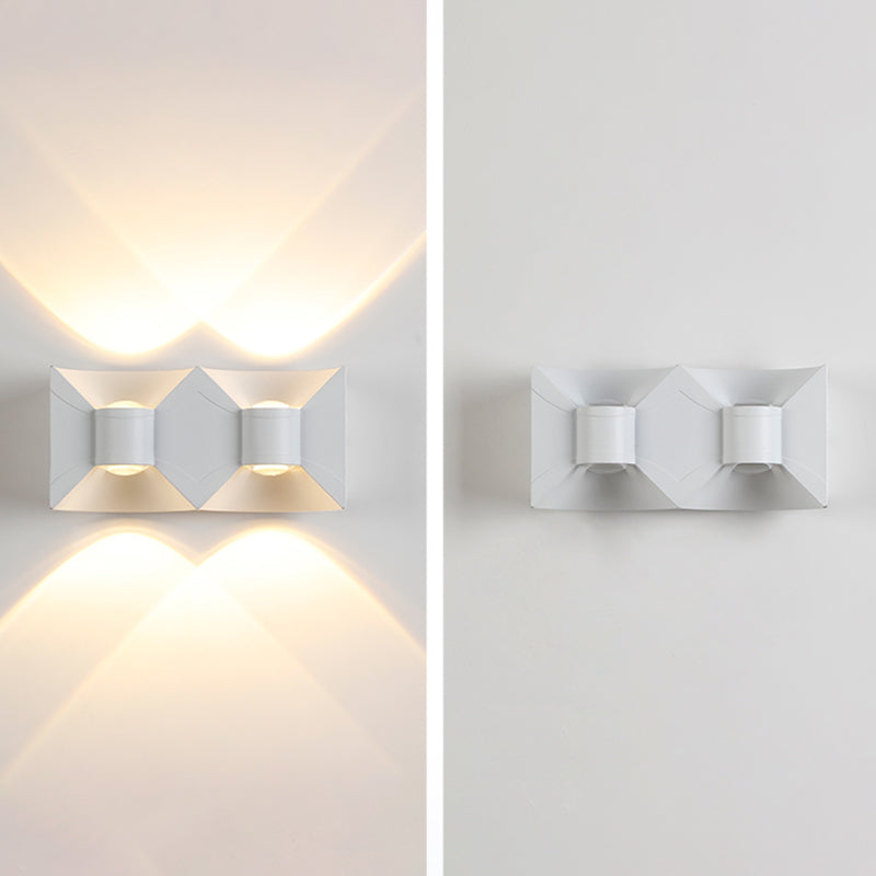 4 Lights Wall Mount Light Modern LED Wall Sconce Light with Acrylic Shade for Bedroom