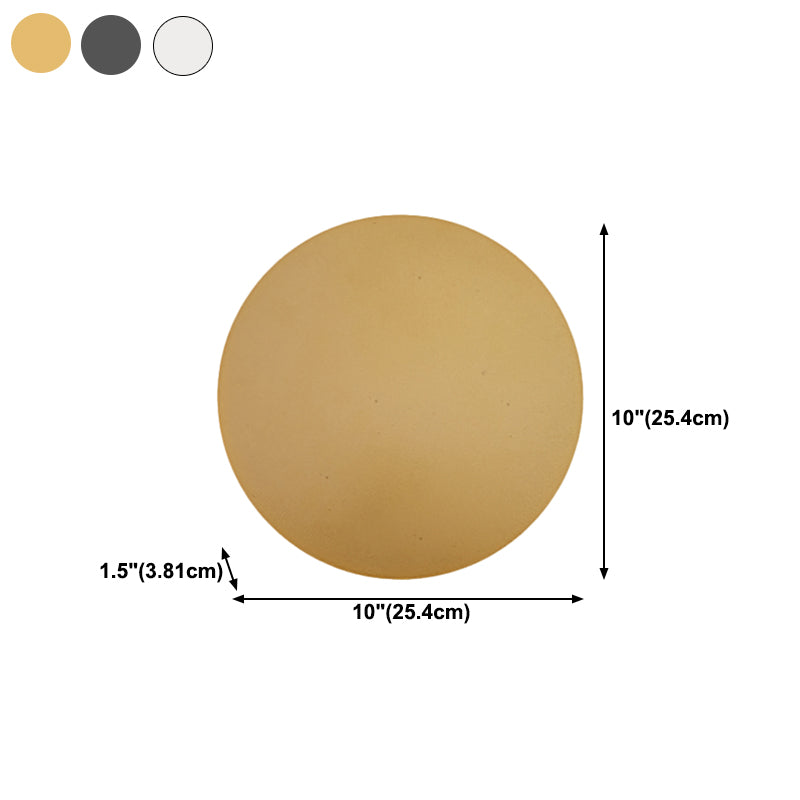 Simple Wall Mount Light Modern LED Wall Sconce Light with Metal Shade for Bedroom