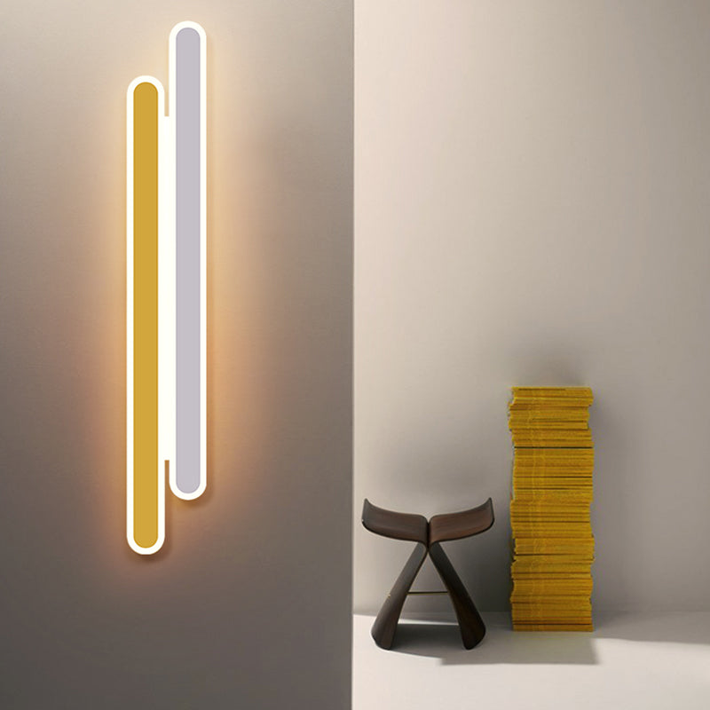 Modern Style Wall Mount Light LED Wall Sconce Light with Acrylic Shade for Bedroom