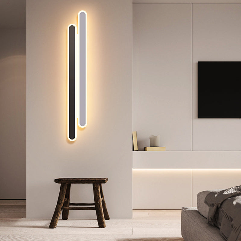 Modern Style Wall Mount Light LED Wall Sconce Light with Acrylic Shade for Bedroom