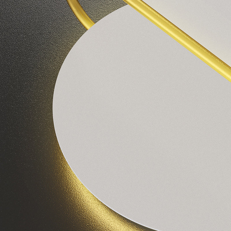Modern LED Wall Mount Light Simple Wall Sconce Light with Acrylic Shade for Aisle