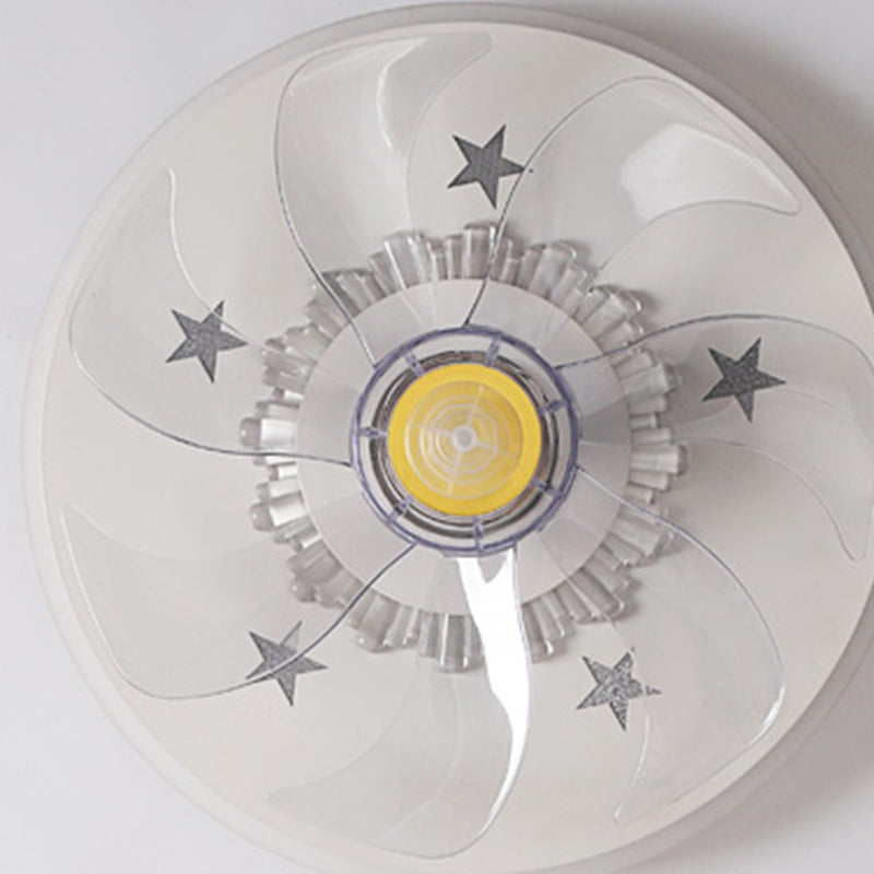 Modern Style Ceiling Fan Lighting Metal 2 Light Ceiling Fan Lighting for Bedroom