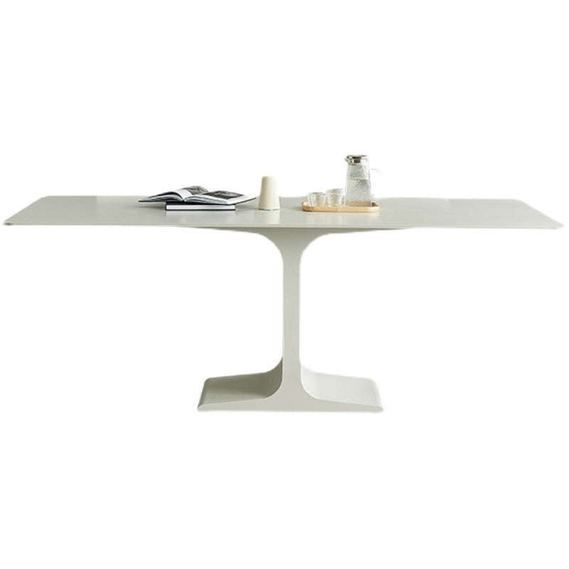 Modern Rectangle Stone Dining Table Set 1/4/5/7 Pieces Dining Set
