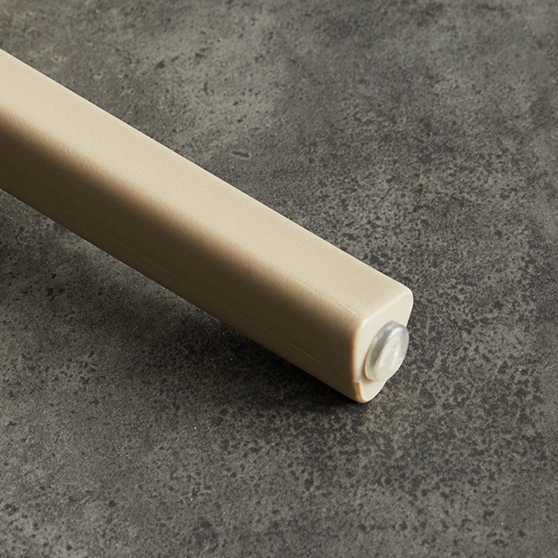 Plastic Contemporary Armless Chair Open Back Dining Kitchen Room Chair