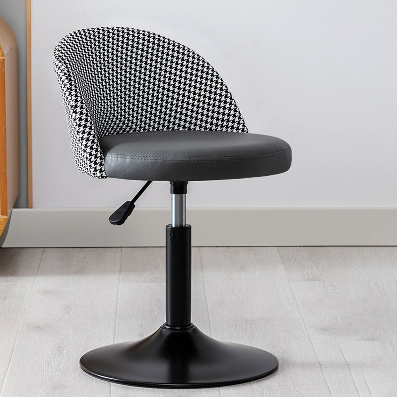 Modern Home Adjustable Height Stool Matte Finish Upholstered Bar Stools
