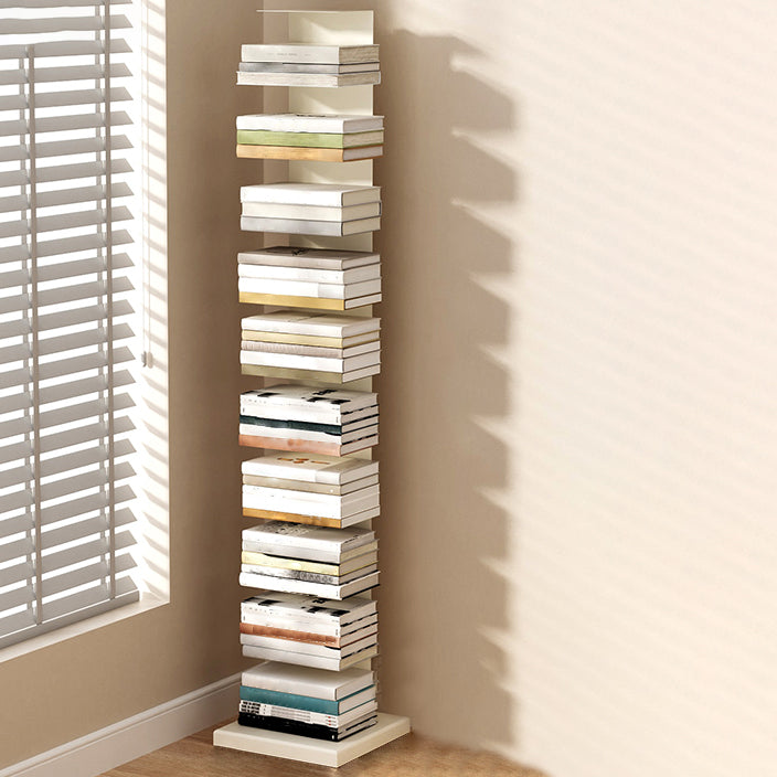 13.19"W Bookshelf Contemporary Style Invisible Bookcase for Home Office
