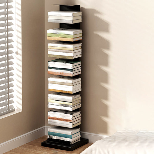 13.19"W Bookshelf Contemporary Style Invisible Bookcase for Home Office