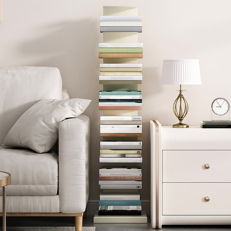 13.19"W Bookshelf Contemporary Style Invisible Bookcase for Home Office