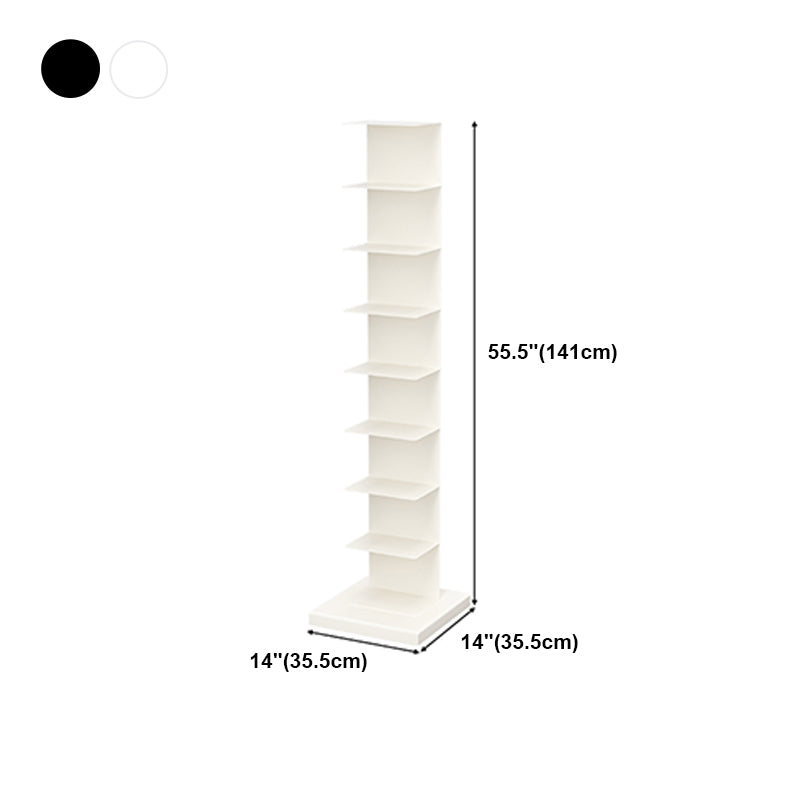 13.19"W Bookshelf Contemporary Style Invisible Bookcase for Home Office