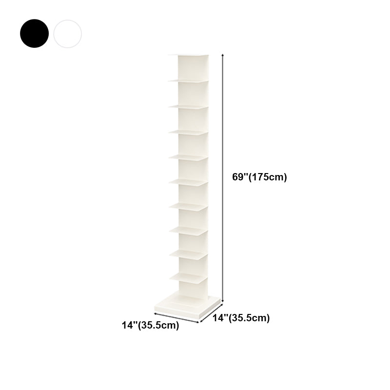 13.19"W Bookshelf Contemporary Style Invisible Bookcase for Home Office