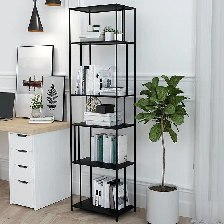 70.87"H Bookshelf Open Back Contemporary Style Bookcase for Home Office