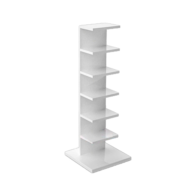 Closed Back Bookshelf Contemporary Style Invisible Bookcase for Study Room and Office