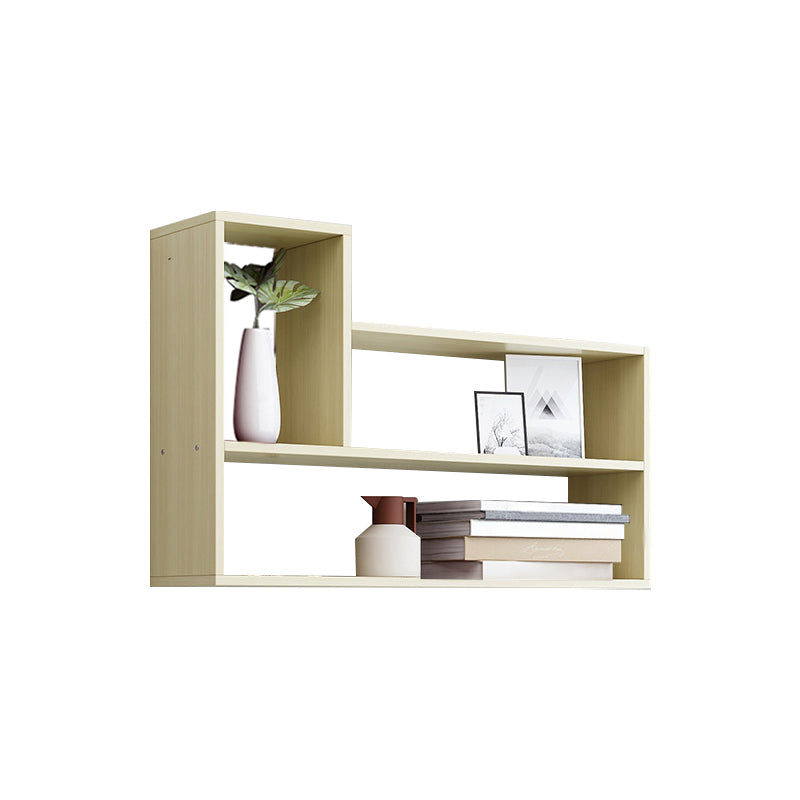 Wall Mounted Bookshelf Contemporary Style Bookcase for Study Room and Office