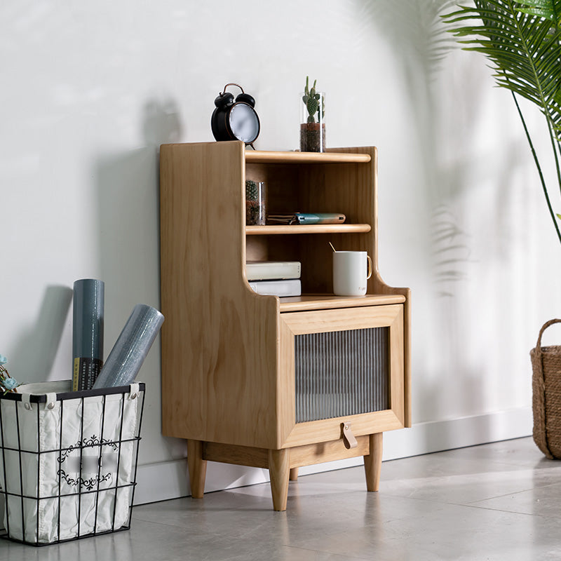 Contemporary Style Bookshelf Closed Back Bookcase for Office and Study Room