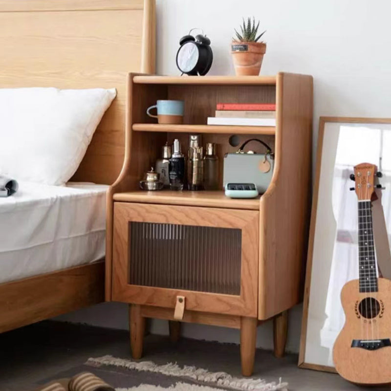 Contemporary Style Bookshelf Closed Back Bookcase for Office and Study Room