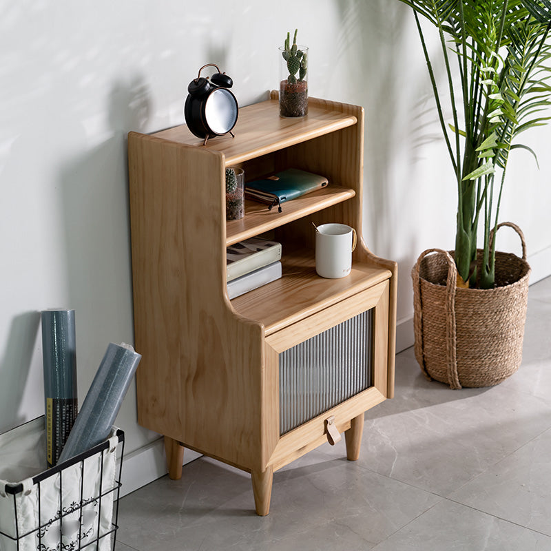 Contemporary Style Bookshelf Closed Back Bookcase for Office and Study Room
