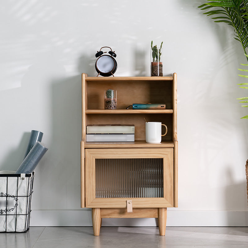 Contemporary Style Bookshelf Closed Back Bookcase for Office and Study Room