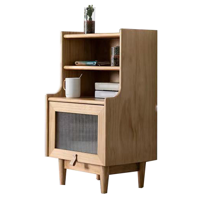 Contemporary Style Bookshelf Closed Back Bookcase for Office and Study Room
