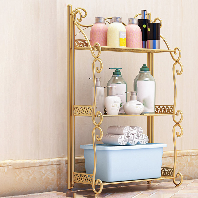 Glam Style Bookcase Shelf Open Back Bookcase for Study Room and Office