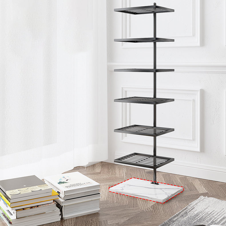 Contemporary Style Bookshelf Invisible Open Back Bookcase for Home and Office